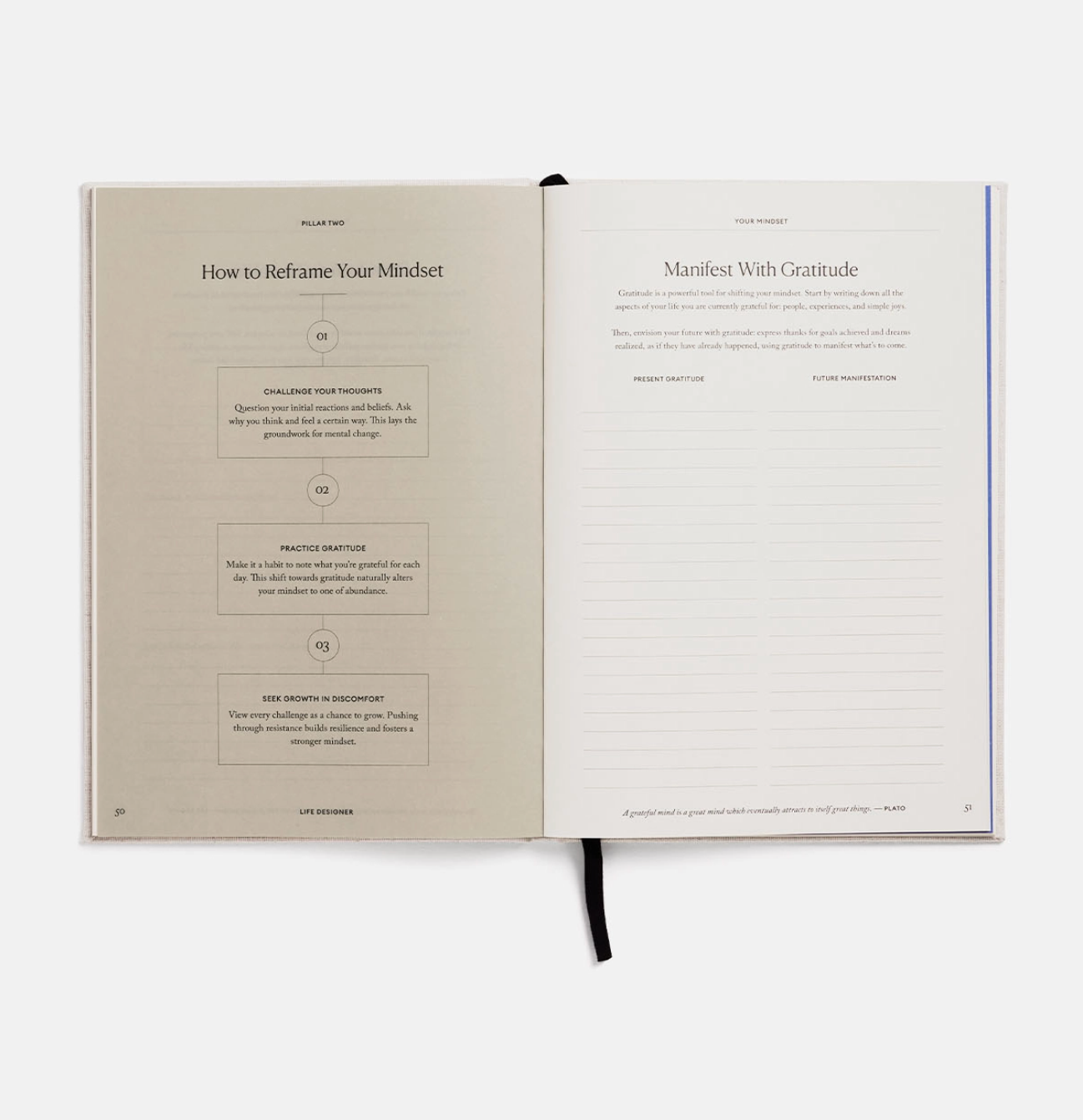 Life Designer Journal - 100+ Prompts for Self-Growth