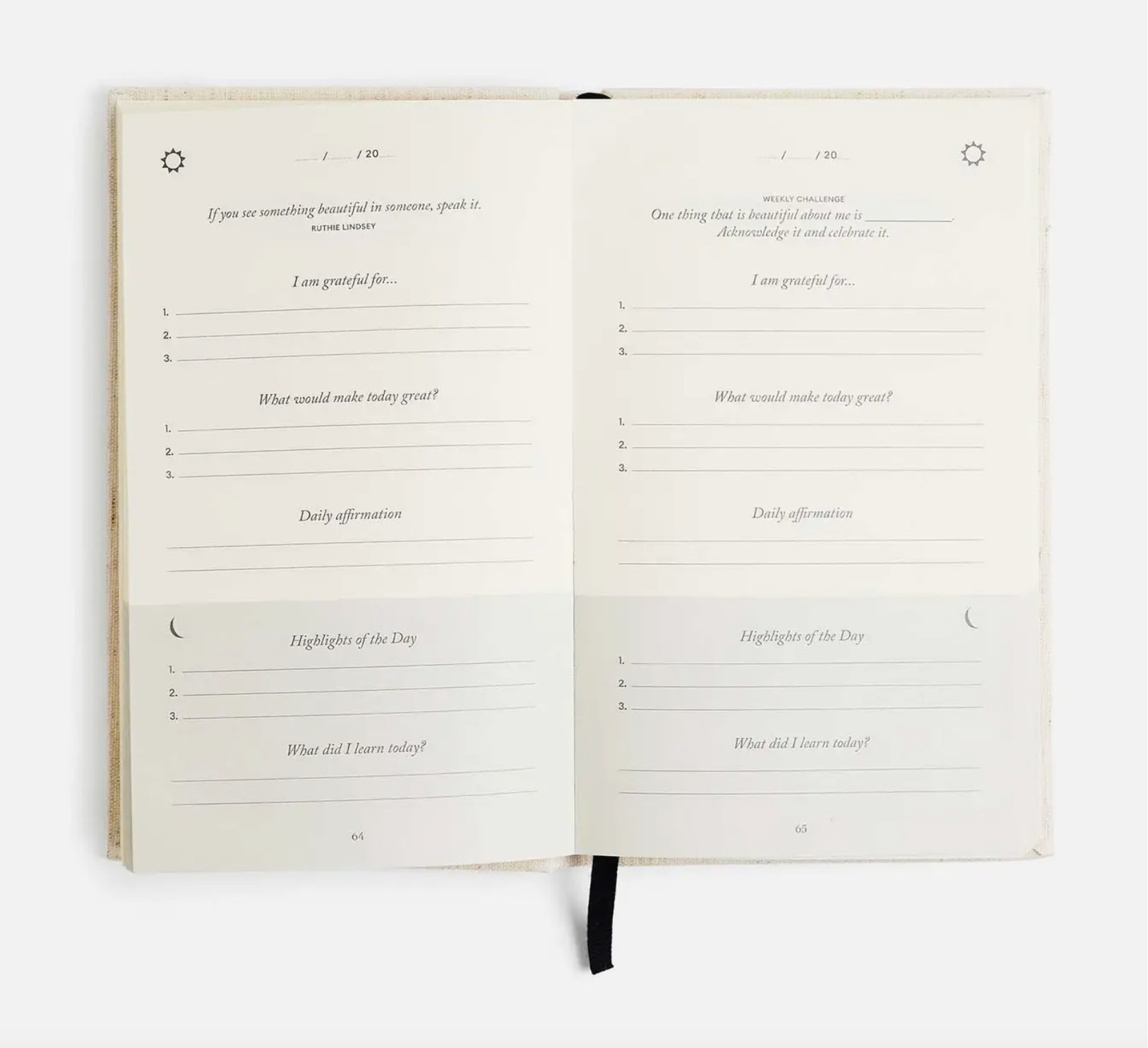 The Five Minute Journal - Daily Guided Gratitude